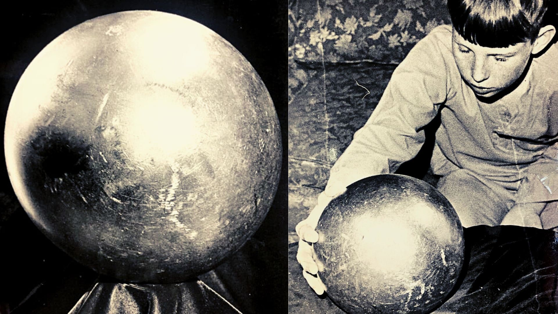 Betz Mystery Sphere — newspaper photograph (1974)